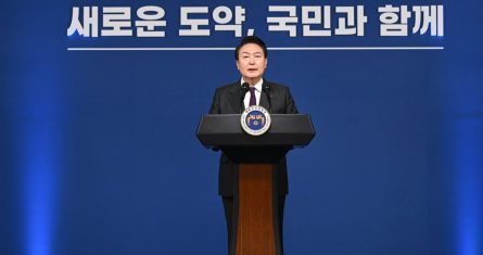 El Presidente suspendido Yoon Suk-yeol, de Corea del Sur