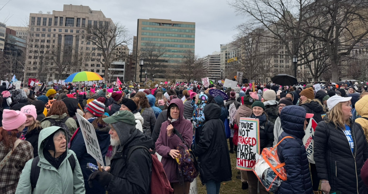 protesta en washington contra trump