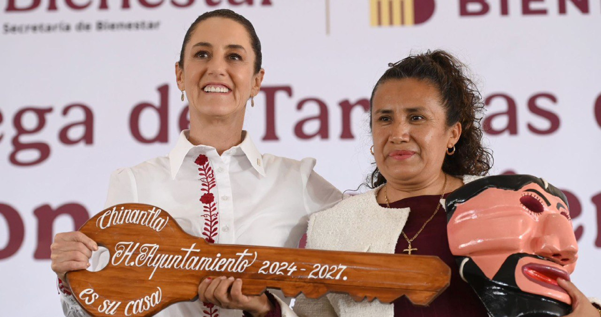 Desde el corazón de la Mixteca en Puebla, la Presidenta Claudia Sheinbaum Pardo aseguró que México no es colonia, ni protectorado de ningún país.