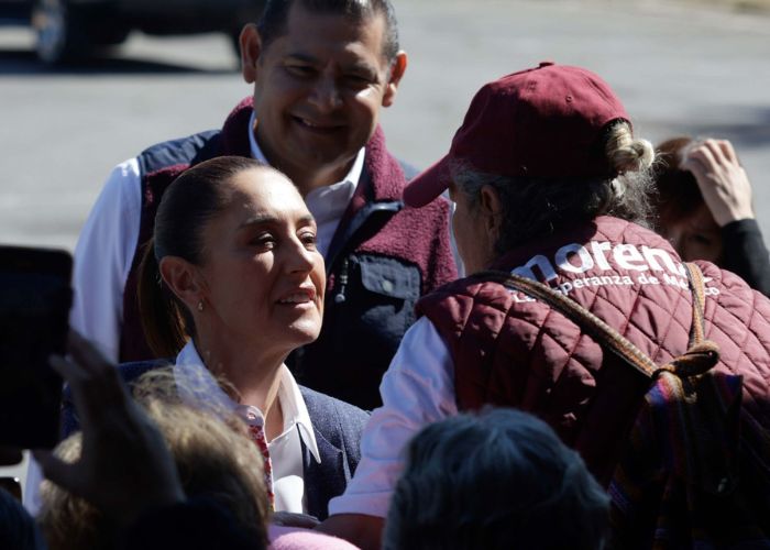 Sheinbaum en gira por el país.