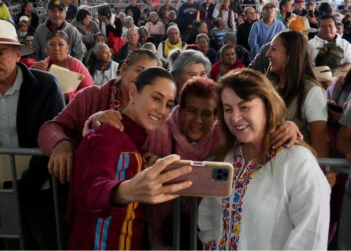 Entrega de apoyos sociales en Morelos encabezada por la Presidenta Sheinbaum.