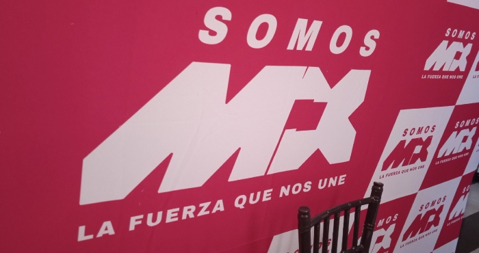 El logo de la organización "Somos México", la cual busca en convertirse en un partido político.