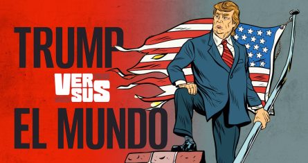 El Presidente electo de Estados Unidos, Donald Trump, elevó sus amenazas contra el mundo.