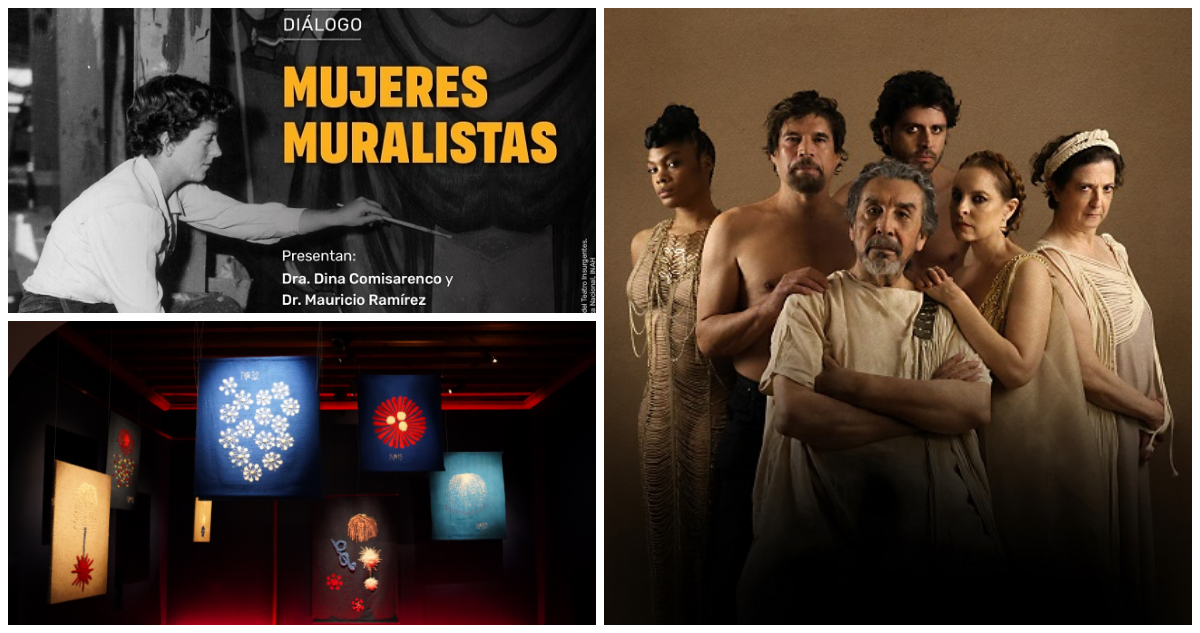 Cine bajo las estrellas, teatro y mujeres muralistas... todo en este fin de semana