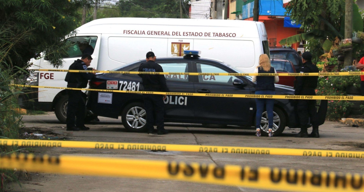 Al menos 8 personas son asesinadas en distintos hechos en Tabasco; 2 eran policías